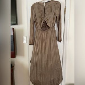 Long Beach fashion dress /satin